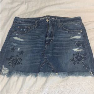 jean skirt